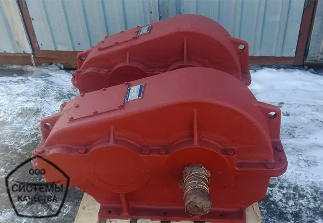 редуктор РМ-500-31,5 - двоступінчастий косозубий