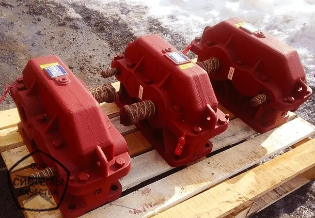 редуктор Ц2У-160 16 - двухступенчатый схема 11