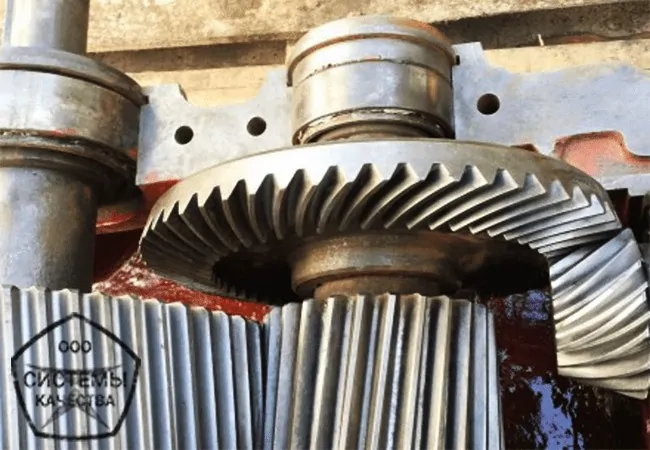 Коническо-цилиндрический двухступенчатый редуктор КЦ1-200