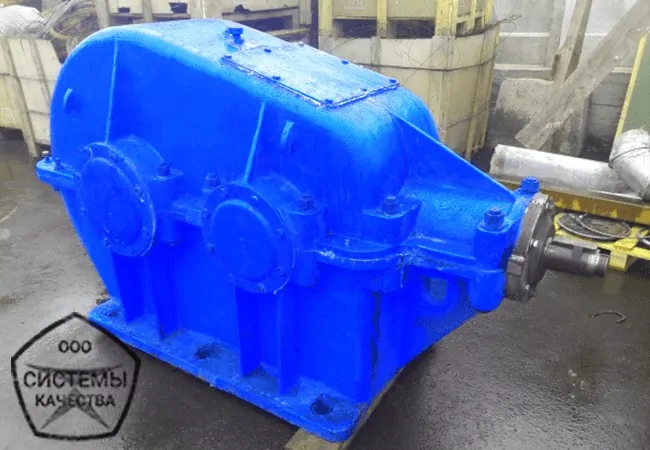 Коническо-цилиндрический двухступенчатый редуктор КЦ1-500