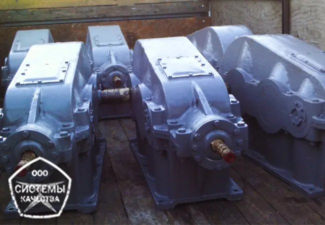 КЦ2 500 - редуктор для транспортеров
