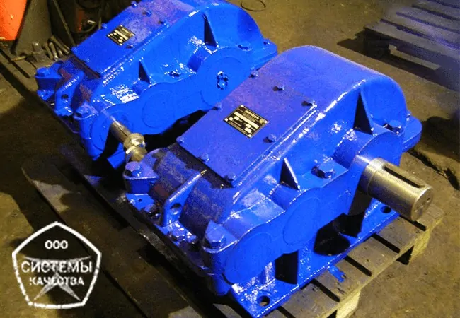 редуктор ц2-250 20 - двоступінчатий горизонтальний