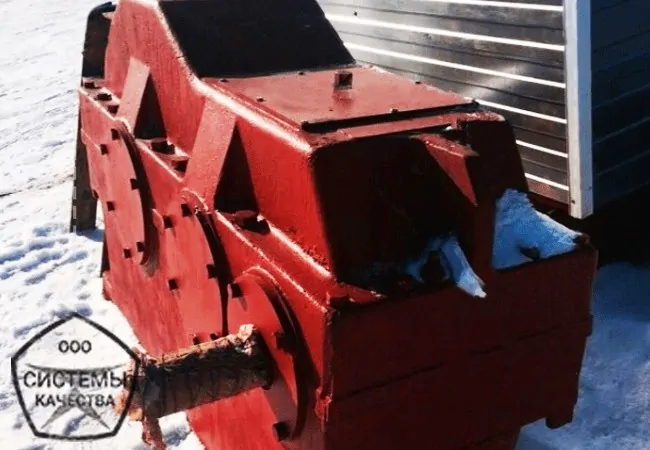 редуктор ЦДН-630 - двухступенчатый с зацеплением Новикова