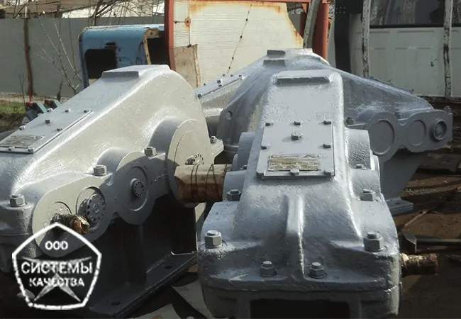 ЦТНД - редуктор промышленный трехступенчатый. схема сборки 21