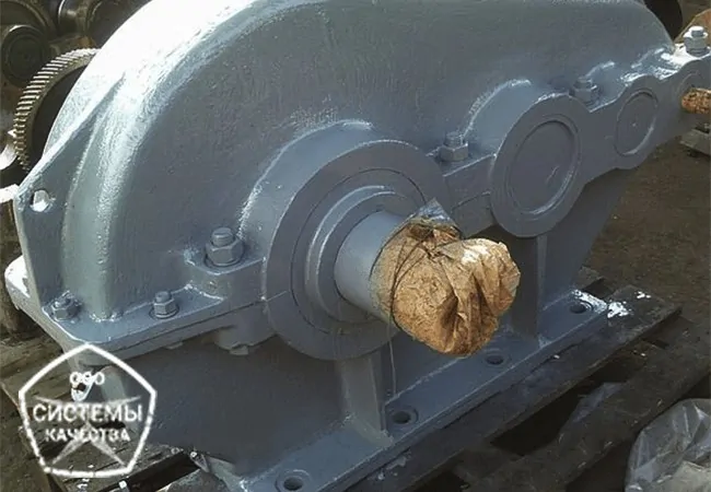 редуктор ЦТНД-400 - трехступенчатый горизонтальный