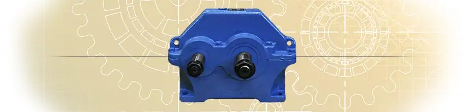 Редуктор ЦУ. Одноступенчатый узкого типа