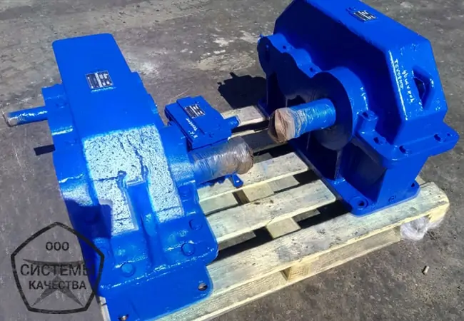 циліндричний редуктор двоступінчастий ц2у