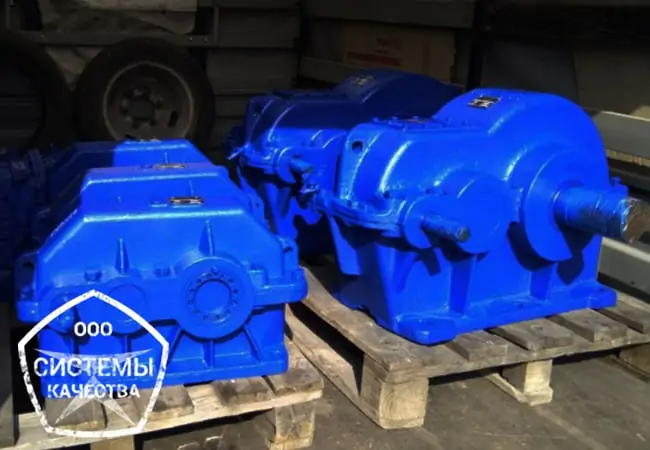 Цилиндрический редуктор РЦД-400-40