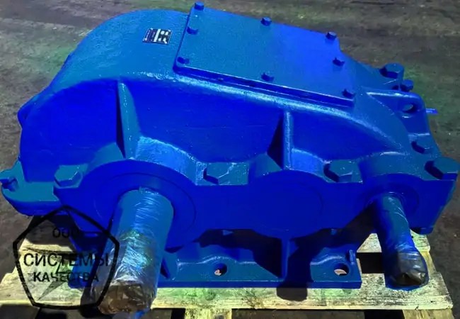 редуктор Ц2 – цилиндрический двухступенчатый крановый горизонтальный