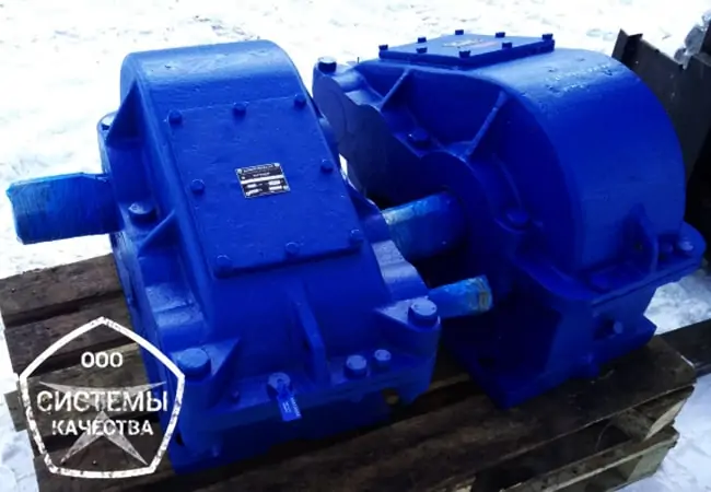 Редуктор Ц2 передаточное число 25 схема сборки 12