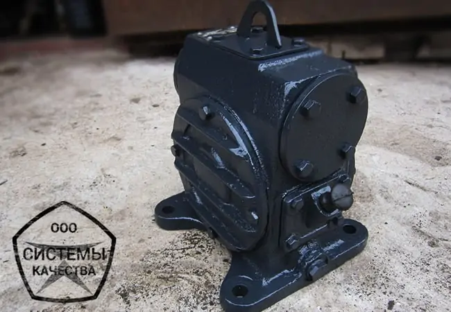 Редуктор РЧН-180 - червяк над колесом