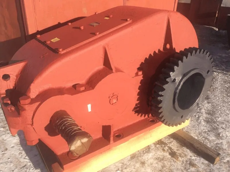 редуктор ц2-1000 31,5 - двоступінчастий із шевронним зачепленням