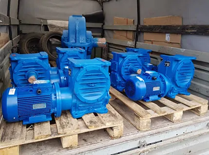 Мотор-редуктори МЧ-125 із черв'ячною передачею