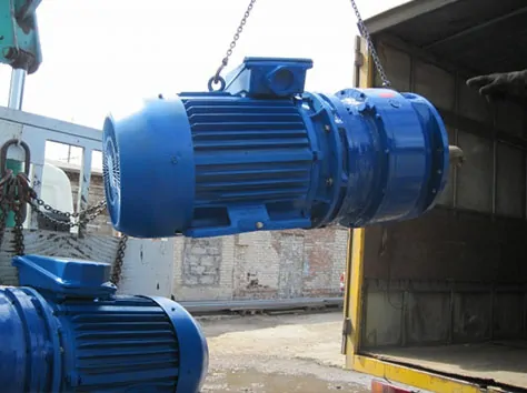 Редуктор МР2 315 в сборе с электродвигателем