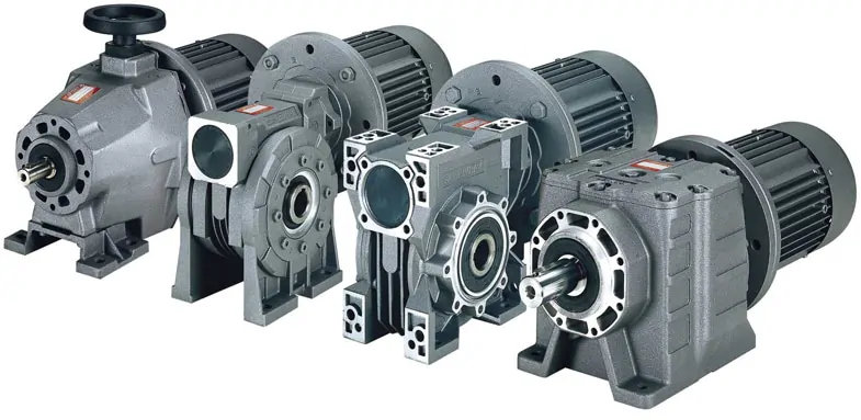 Виды и типы мотор-редукторов