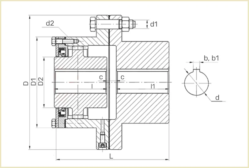 чертеж габаритных размеров МЗП-15
