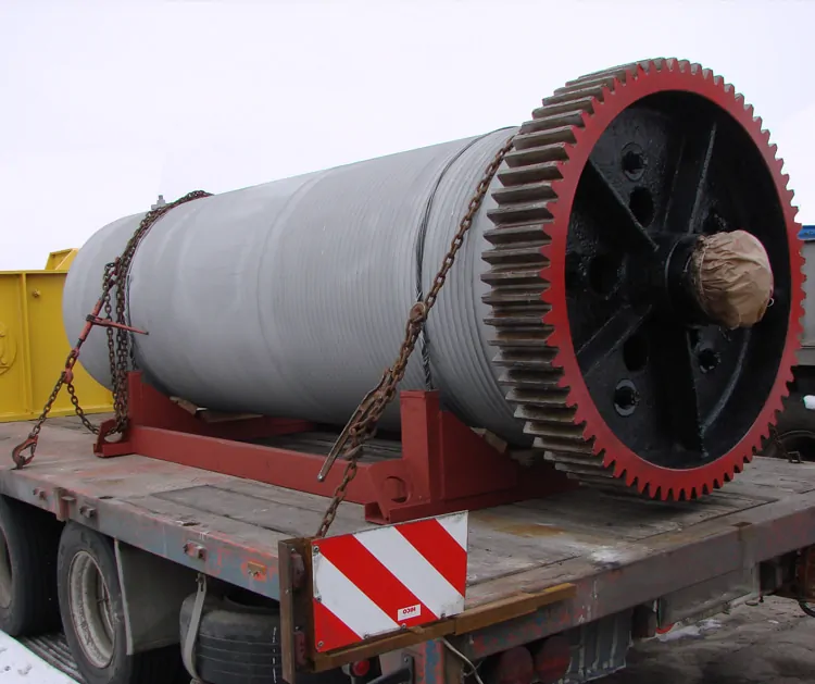 Вантажний барабан для кранової лебідки 2000 2500 2750 3000 мм