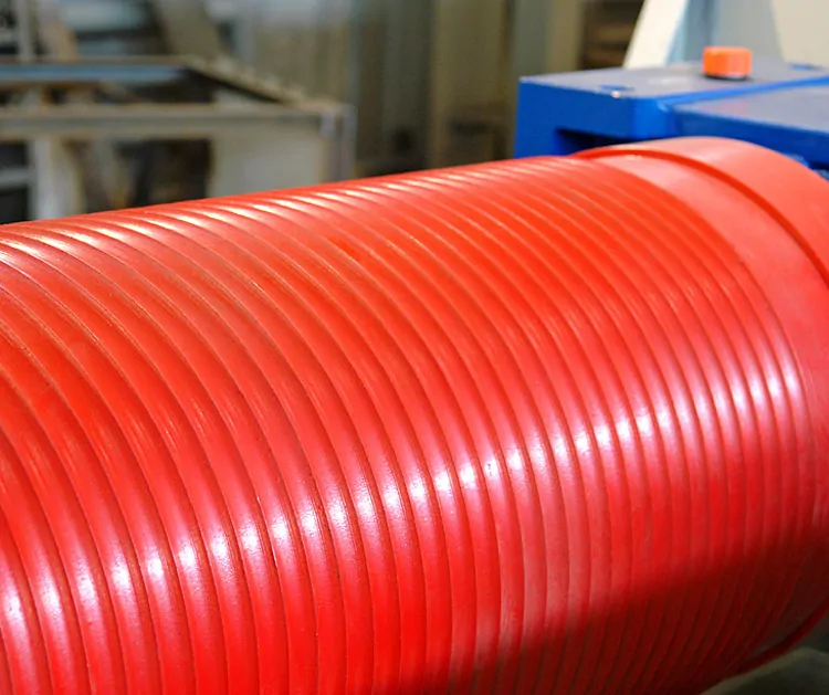 Канатний барабан для кранового візка мостового козлового