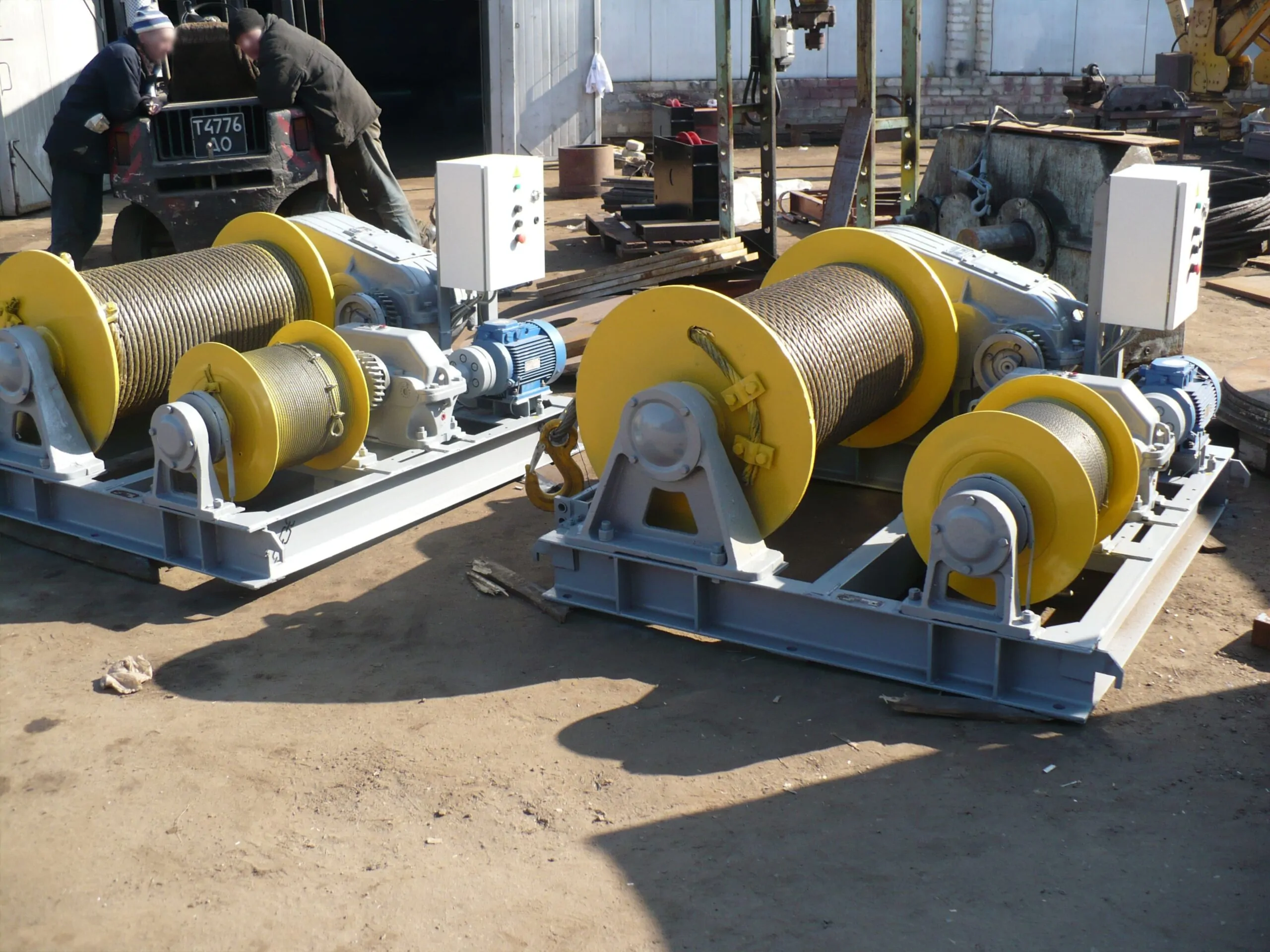 ТЛ-8м - лебедка маневровая железнодорожная