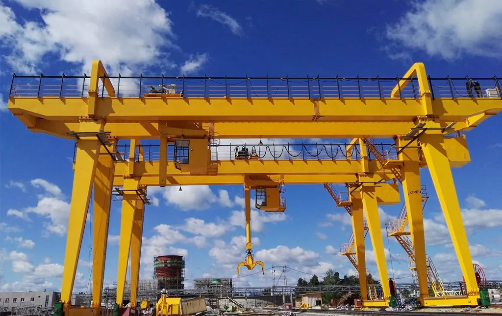 Грузовая тележка козлового крана