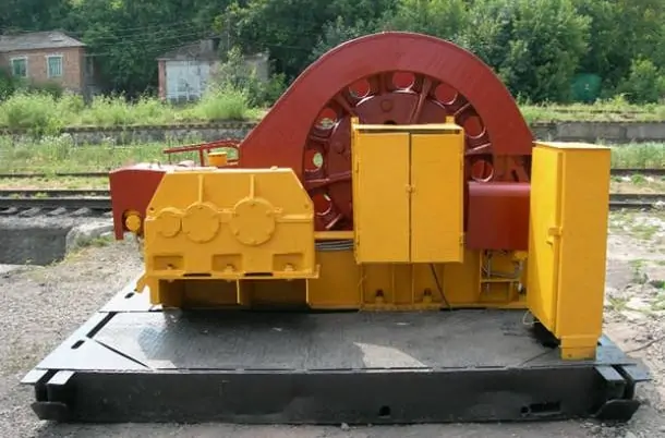 Лебедка шахтная проходческая взрывозащищенная