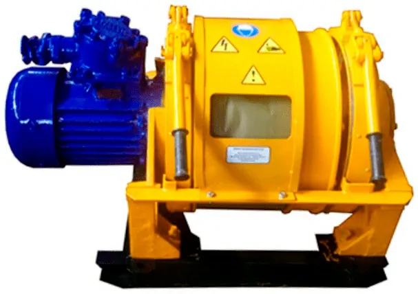 лебедка шахтная вспомогательная