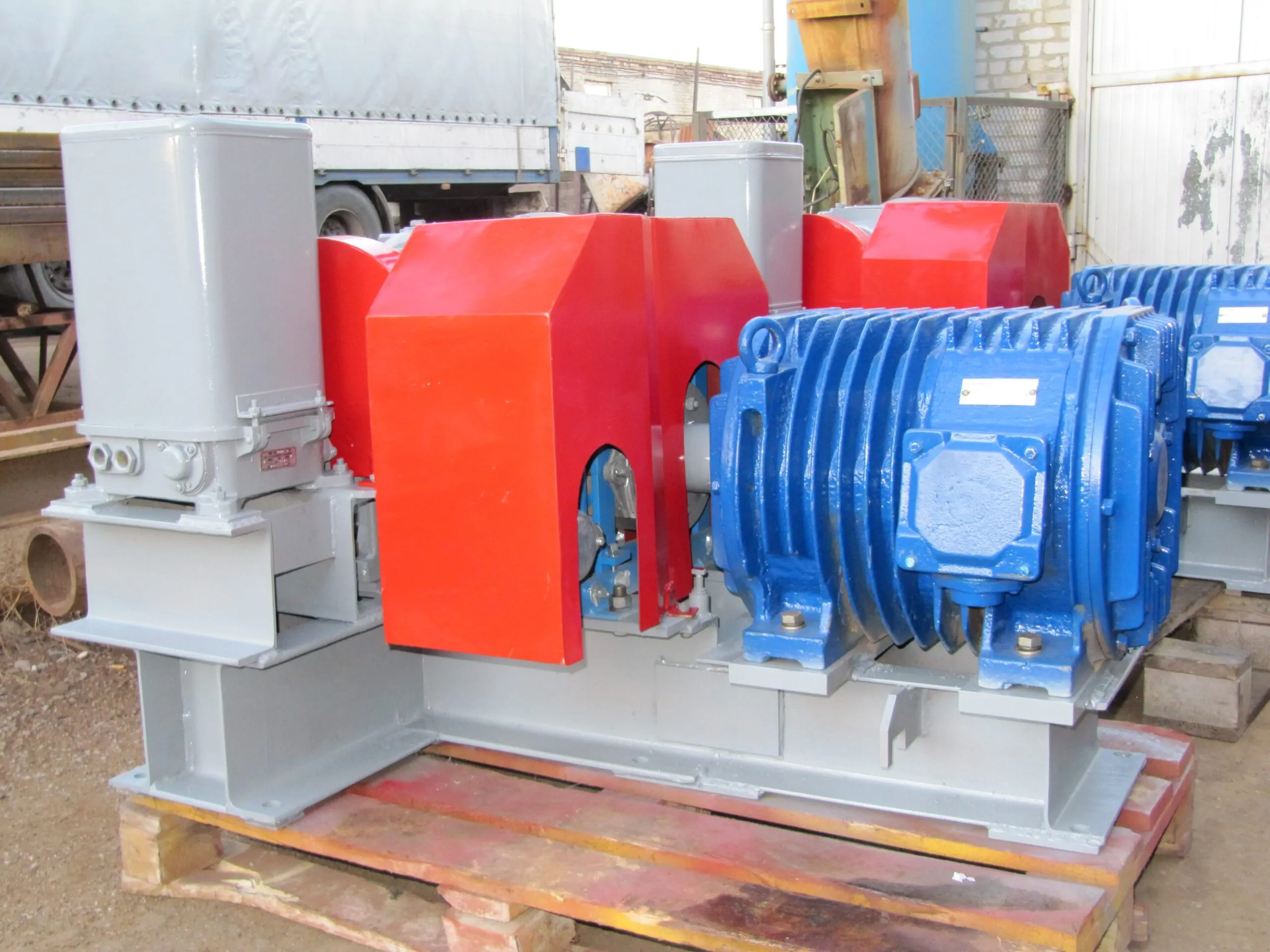 Лебідка управління клапанами доменних печей