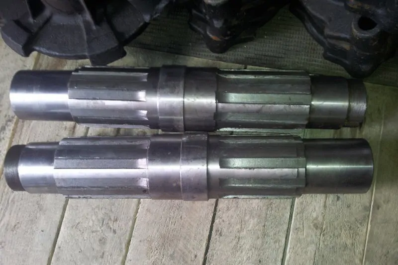 Вал для тележки башенного, козлового, мостового крана