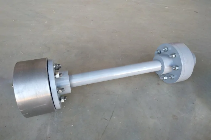 Проміжний вал зі шківом і МЗП