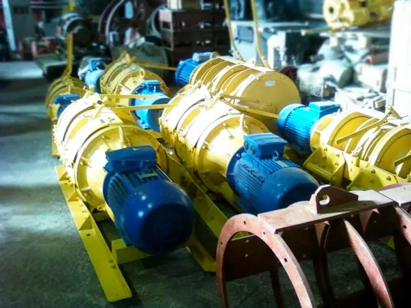 Подземная лебедка ЛС 55 в взрывобезопасном исполнении