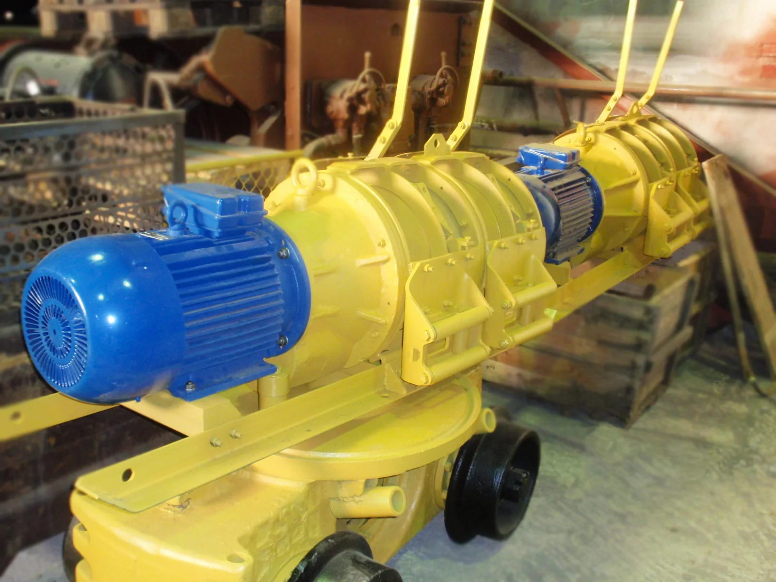 Подземная лебедка ЛС 17 в взрывобезопасном исполнении