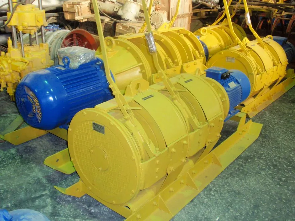 лебедка 17ЛС 2СМА для шахтной скреперной установки