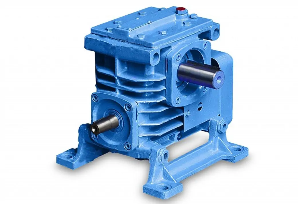 Угловой редуктор 1 к 100 с одноступенчатой червячной с передачей фото