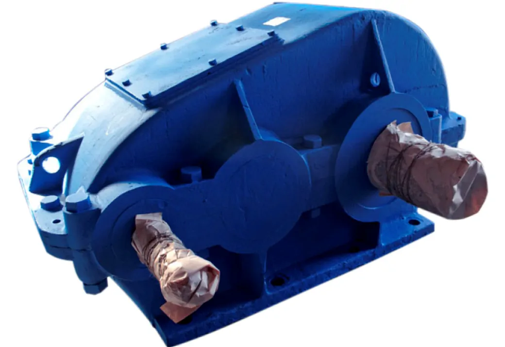 цилиндрический редуктор с передаткой 1 к 50