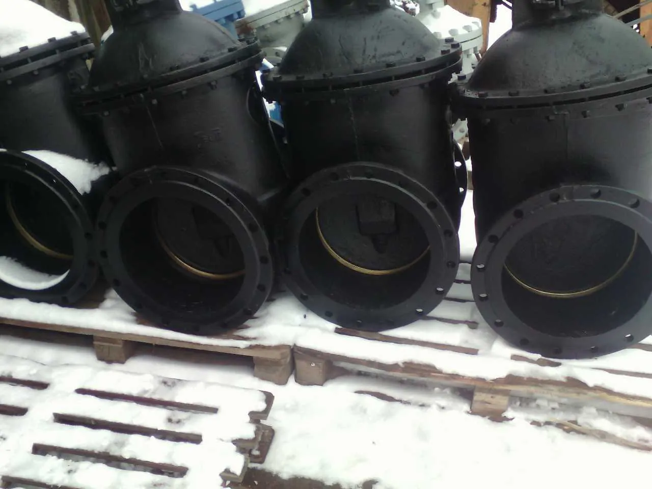 Засувка чавунна 30ч6бр Ду350 ру10 фото