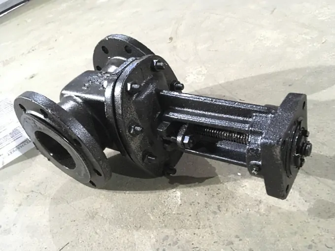 Задвижка 30ч906бр Ду80 под электропривод чугунная фланцевая фото