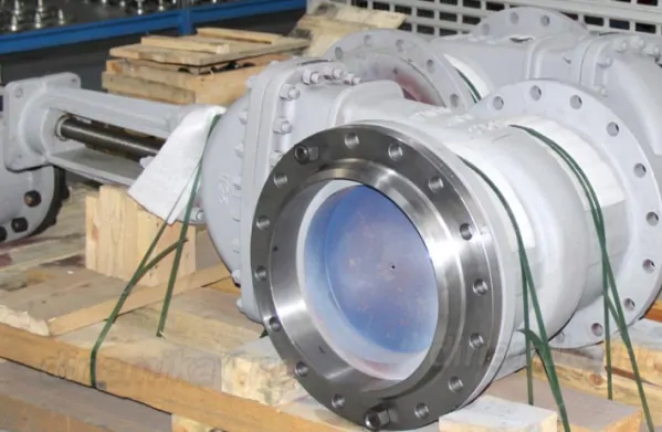 Запірні газові засувки Dn 150 з висувним шпинделем високого тиску