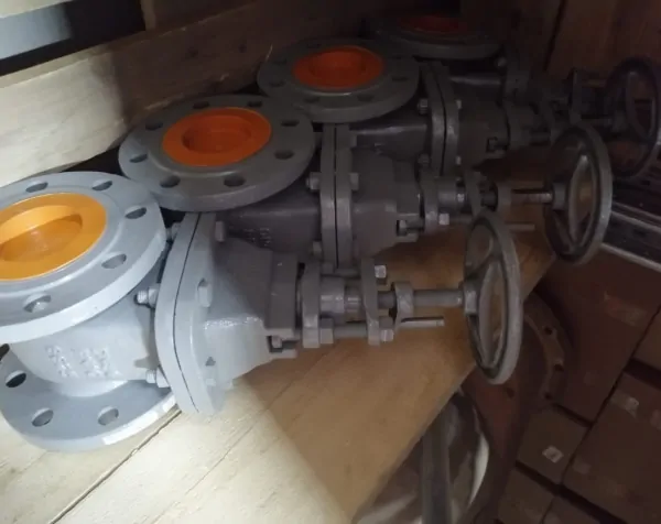 Засувка ду-50 межфланцева з ручним керуванням