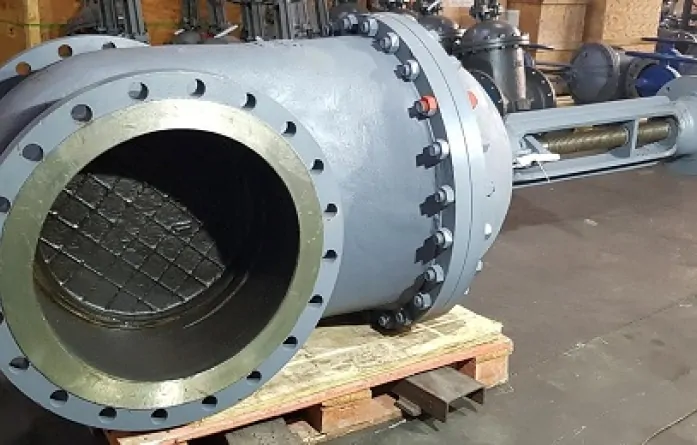 Засувка сталева ду 500 мм з електроприводом фланцева