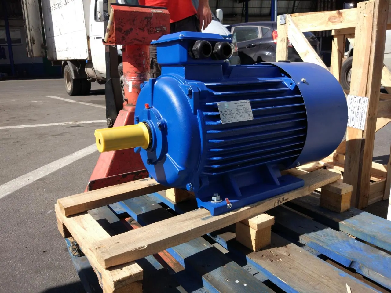 Асинхронний електродвигун 45 кВт 1500 обертів