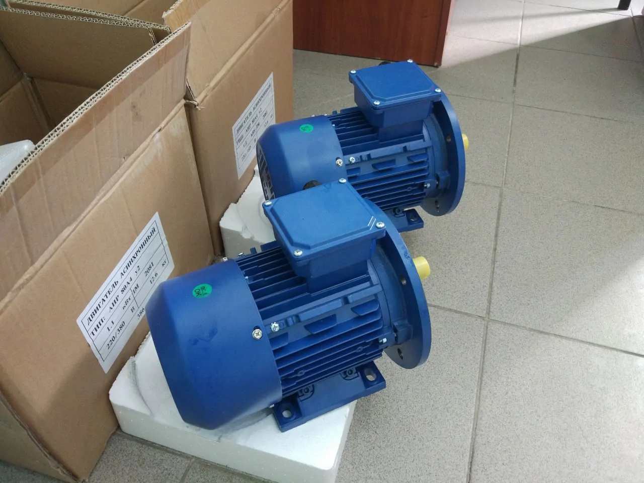 1,1 кВт 3000 220/380 Вольт эл двигун АИР71B2 фото