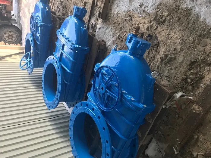 Фланцевая задвижка 30ч939р Ду80 Ру16 с электроприводом ГЗ