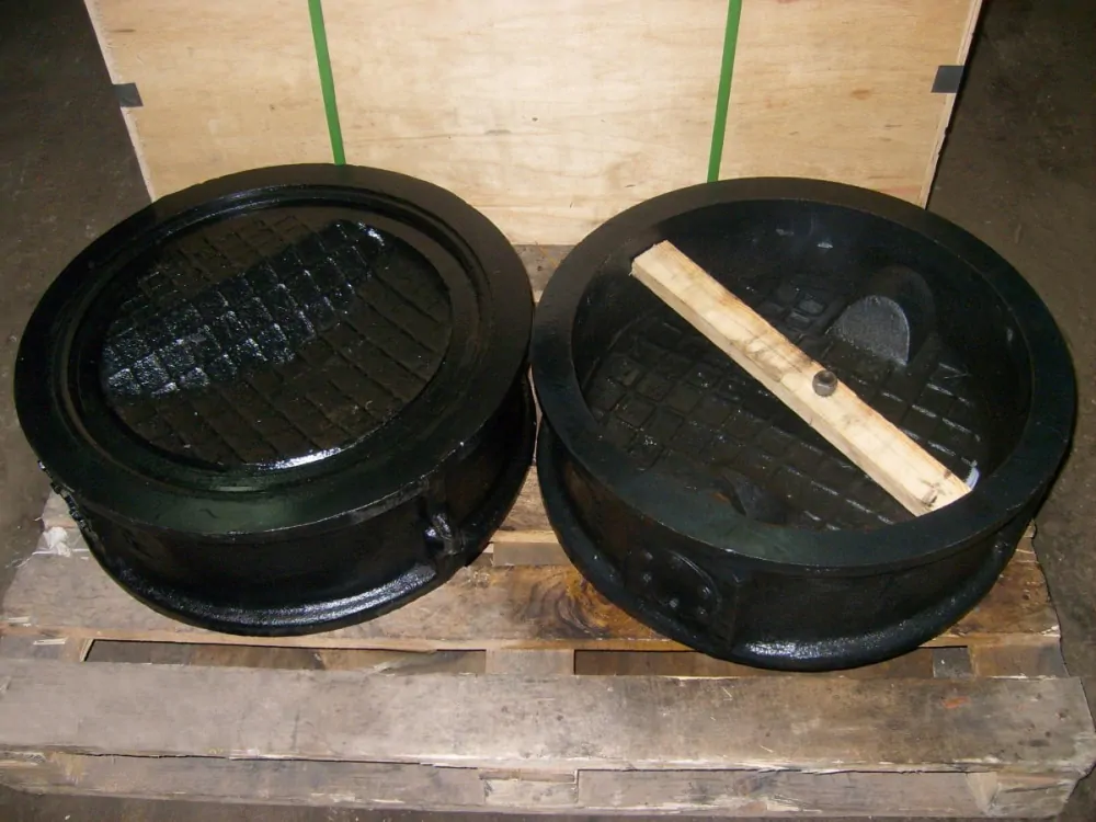 Зворотний клапан поворотний чавунний для води.