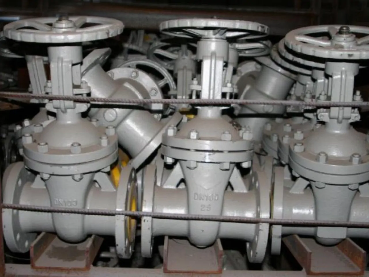 Стальная задвижка 30с99нж Ру25 под газ