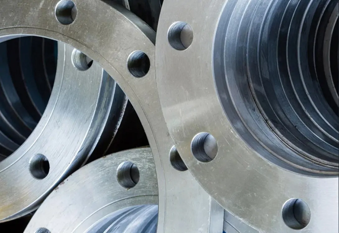 Фланець сталевий плоский вільний на відбортуванні