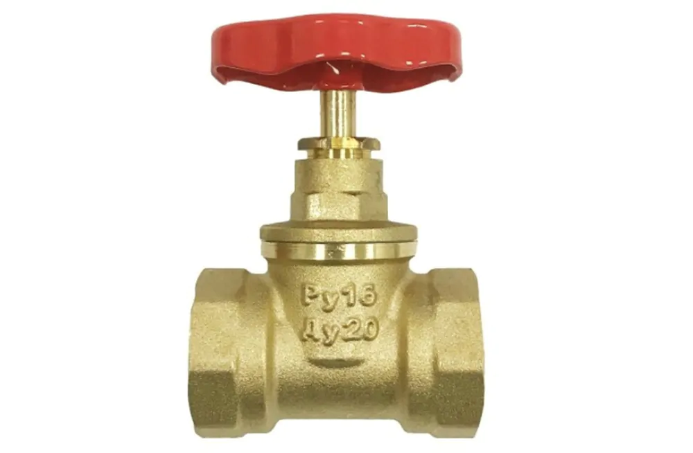 Вентиль 15б1п муфтовий латунний для води фото