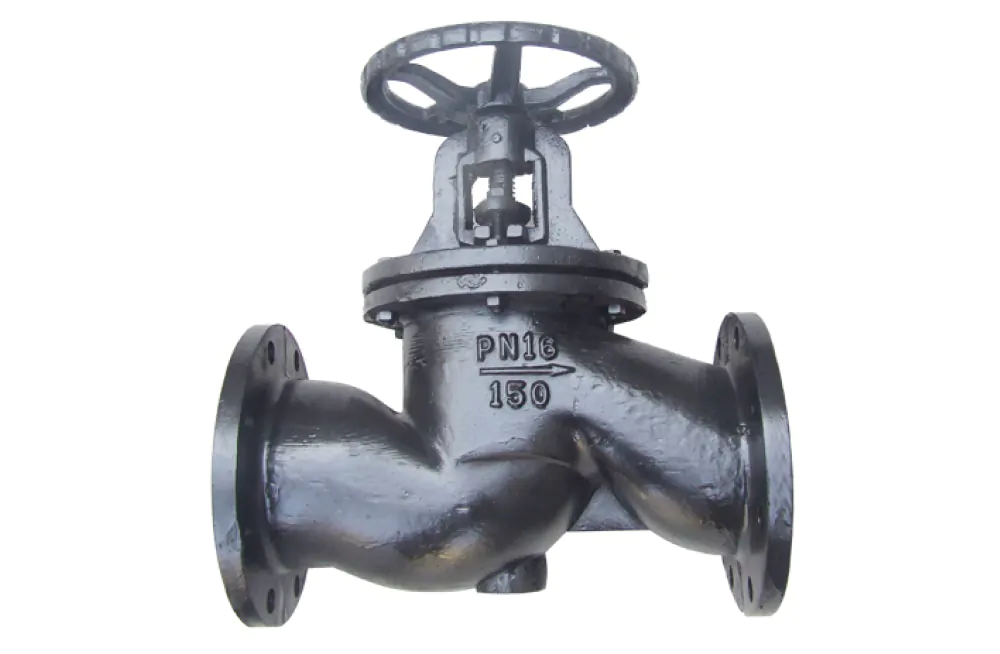Вентиль 15кч16пДу-50 Ру-16 фланцевий запірний чавунний клапан