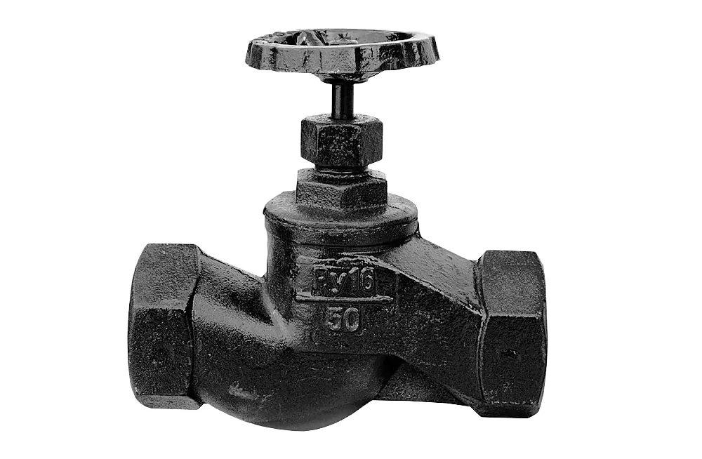 Вентиль 15кч18п чавунний муфтовий для води фото