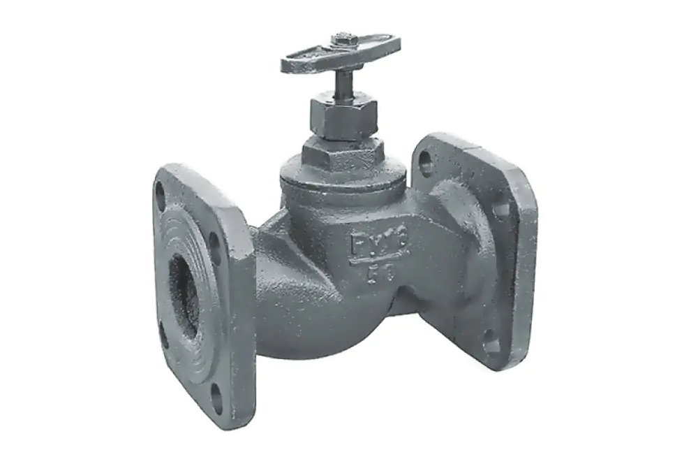 Вентиль 15кч19п чавунний фланцевий для води.