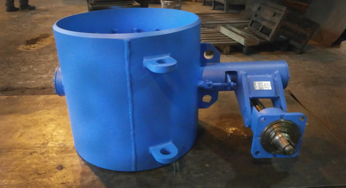 Затвор поворотний epdm дисковий під електропривод Ру-10